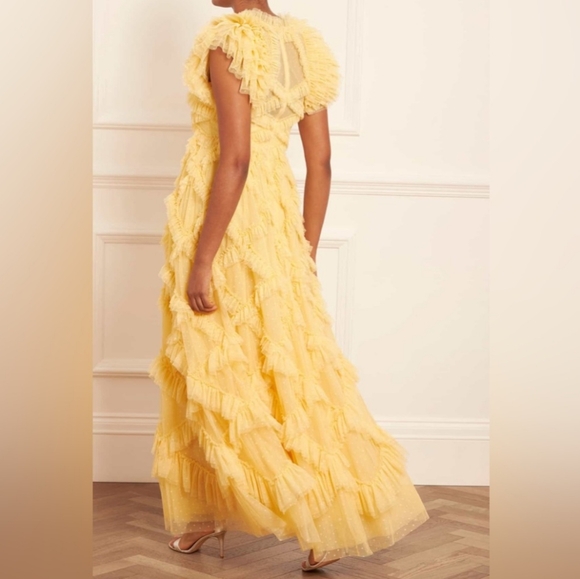 BHLDN Needle & Thread Dress size US 6 $749 - Picture 5 of 11